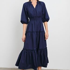 Rails Navy Caterine Dress